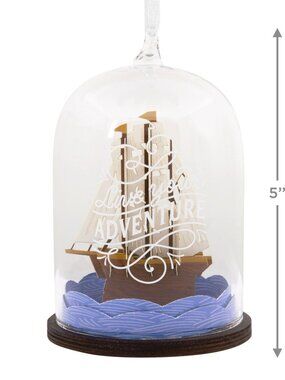 Hallmark Ship in a Bottle Signature Collection Ornament